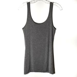 AERIE JUST ADD LEGGINGS GRAY SLEEVELESS TANK TOP